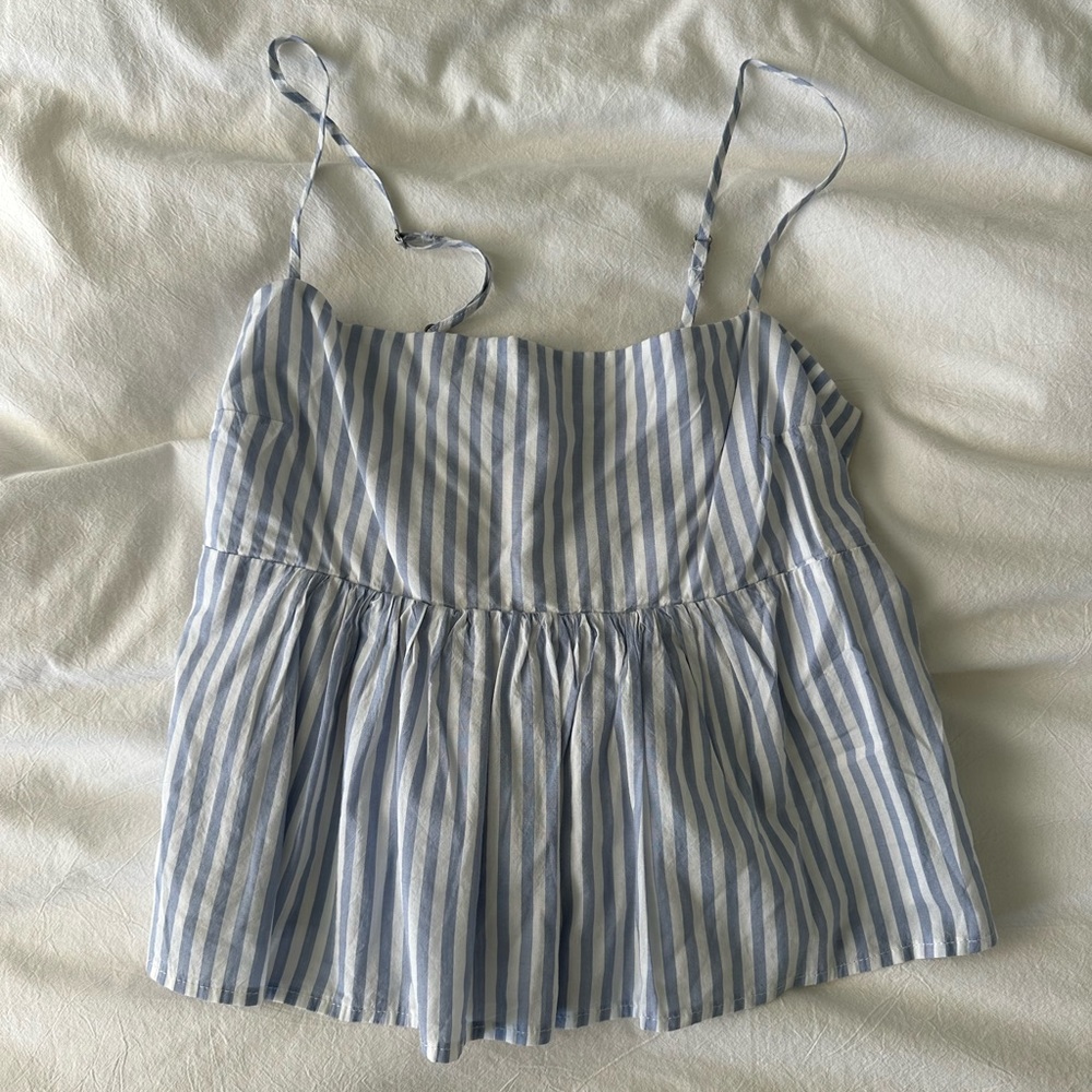 Abercrombie stripped camisole top